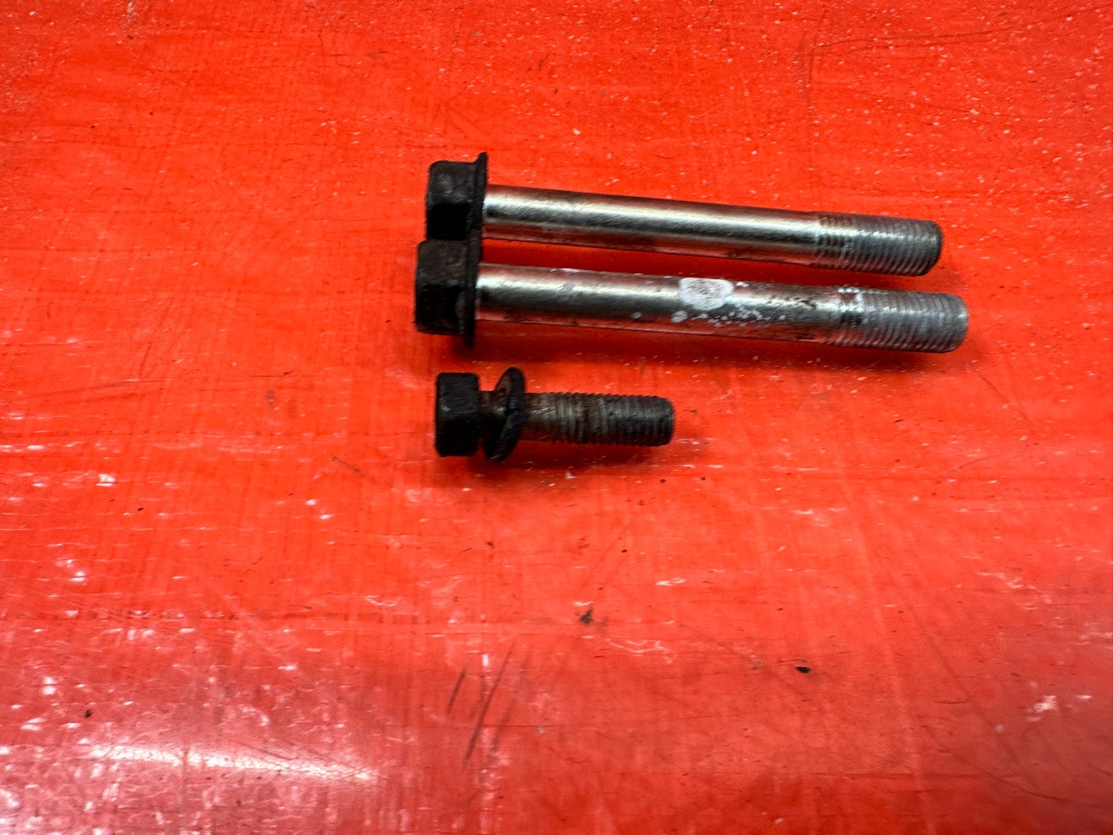 08 15 LANCER EVOLUTION X EVO 10 4B11T POWER STEERING BRACKET BOLTS HARDWARE #2174