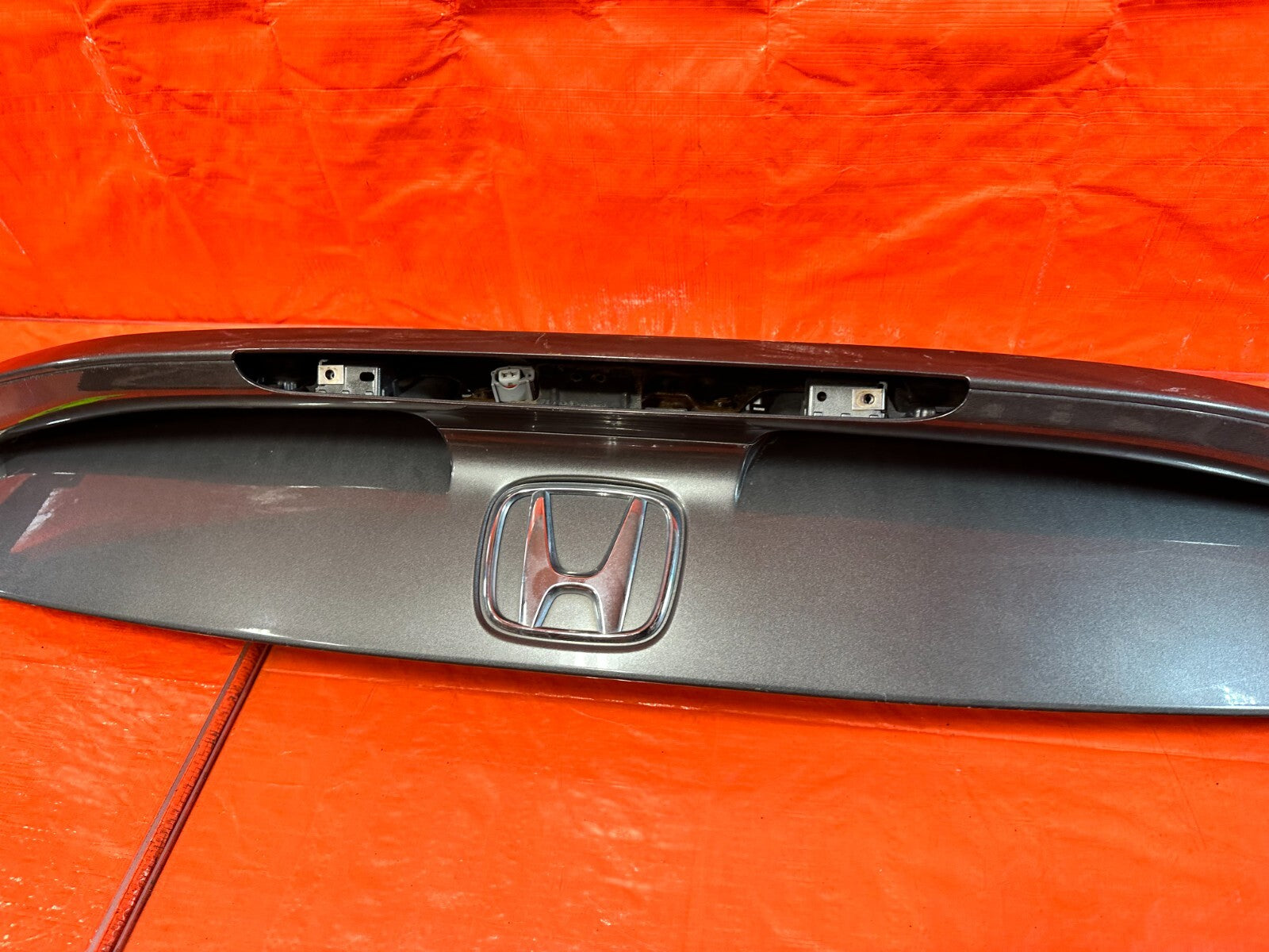 2013 13 HONDA CIVIC SI 2D COUPE   REAR TRUNK SPOILER W/ 3RD BRAKE LIGHT OEM 2698