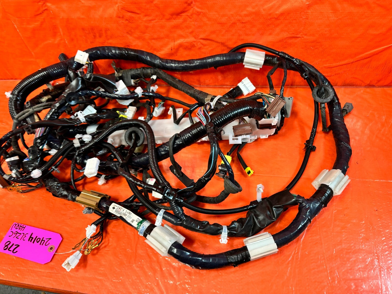 13 15 INFINITI G37 S CONVERTIBLE   REAR BODY HARNESS WIRE WIRING LOOM   OEM #2785