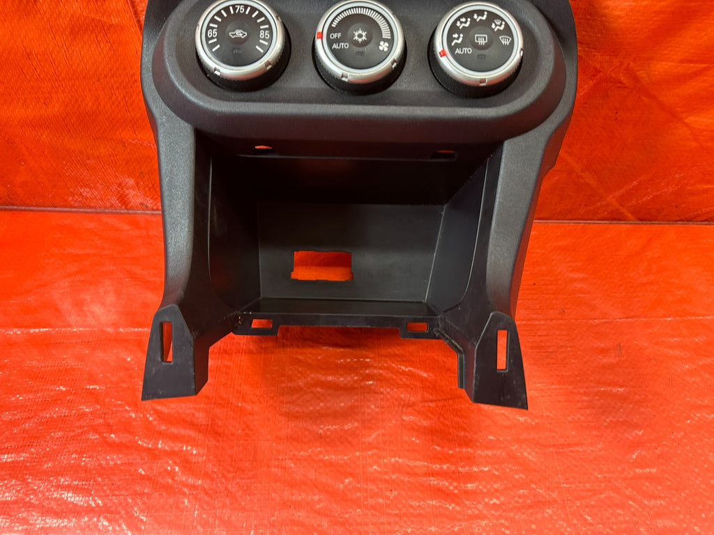 08 12 LANCER EVOLUTION X EVO 10 AC HEATER CLIMATE CONTROL SWITCH W/ TRIM OEM 2145
