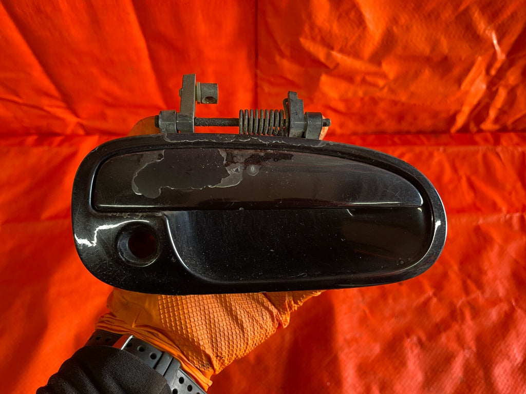 96 00 HONDA CIVIC   PASSENGER RIGHT FRONT   EXTERIOR DOOR HANDLE   BLACK   OEM1
