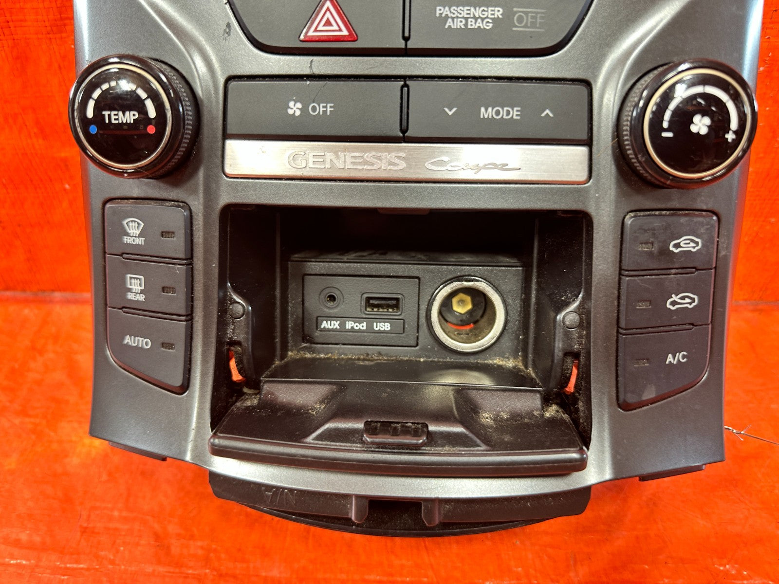 13 16 HYUNDAI GENESIS COUPE AC HEATER CLIMATE CONTROL OIL FUEL TORQUE GAUGE GENE3