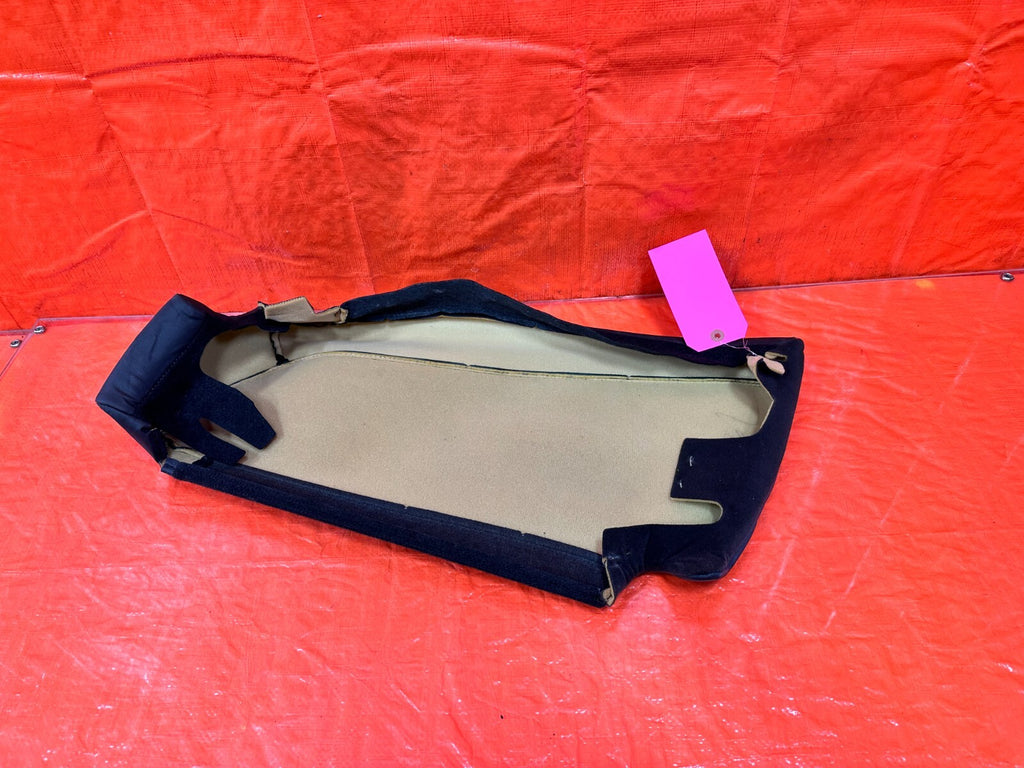 09 10 ACURA TSX   BLACK LEATHER REAR RIGHT OUTER SEAT SKIN   OEM FACTORY #2794