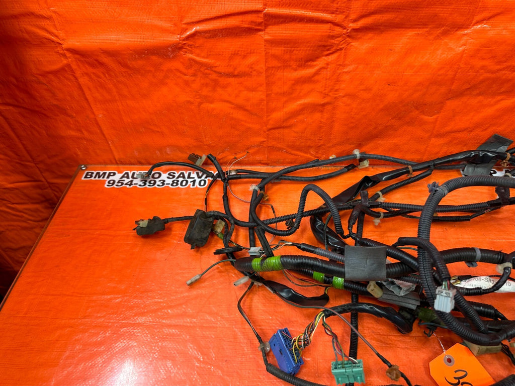 1994 94 HONDA DEL SOL   INTERIOR FLOOR WIRING HARNESS WIRE LOOM OEM FACTORY #2566