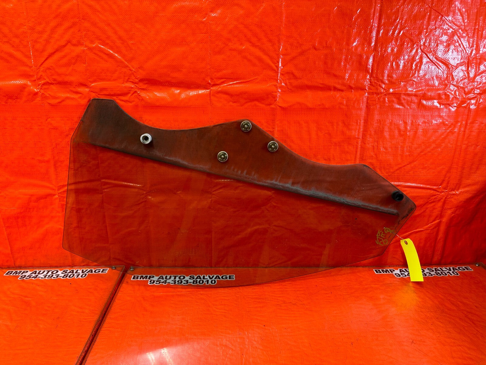 00 05 TOYOTA CELICA   PASSENGER RIGHT FRONT   DOOR GLASS WINDOW   OEM #2509