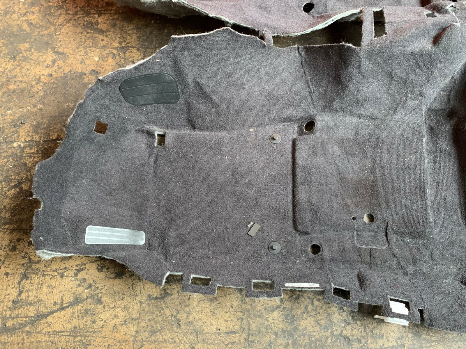 OEM 2017   2019 INFINITI Q50   BLACK CARPET   PART # 74902 6HH0A5