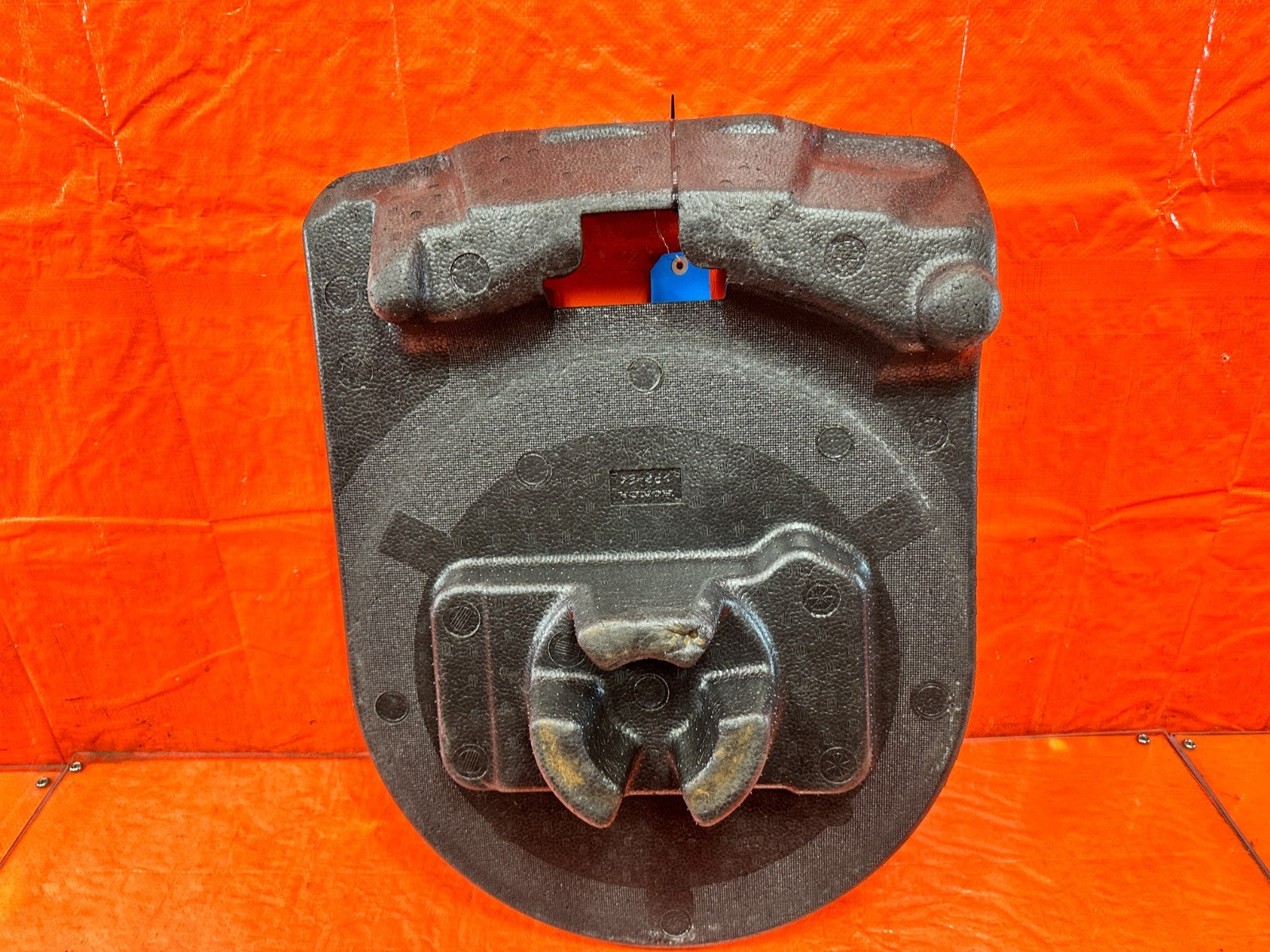 04 08 ACURA TSX   REAR SPARE TIRE FOAM COVER STYROFOAM PADDING TRIM   OEM #3043
