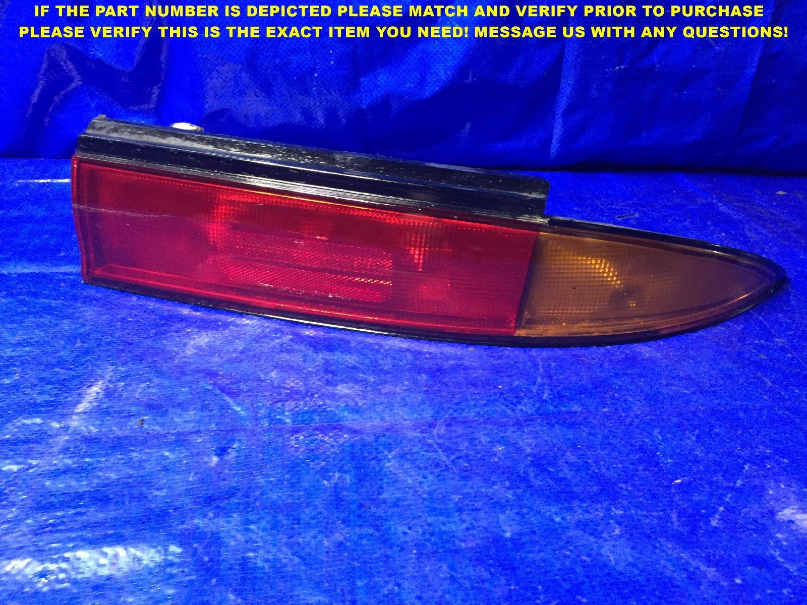 OEM 1993 1994 INFINITI J30 PASSENGER RIGHT TAIL LIGHT R RH 93 940