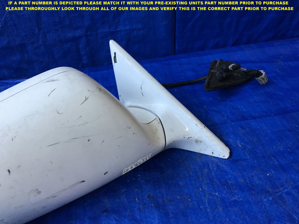 OEM 1992 1993 1994 ACURA VIGOR PASSENGER RIGHT SIDE VIEW MIRROR E6019050  2