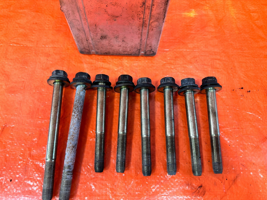 97 01 HONDA PRELUDE FRONT SUBFRAME CROSSMEMBER K FRAME BOLTS HARDWARE OEM #3233