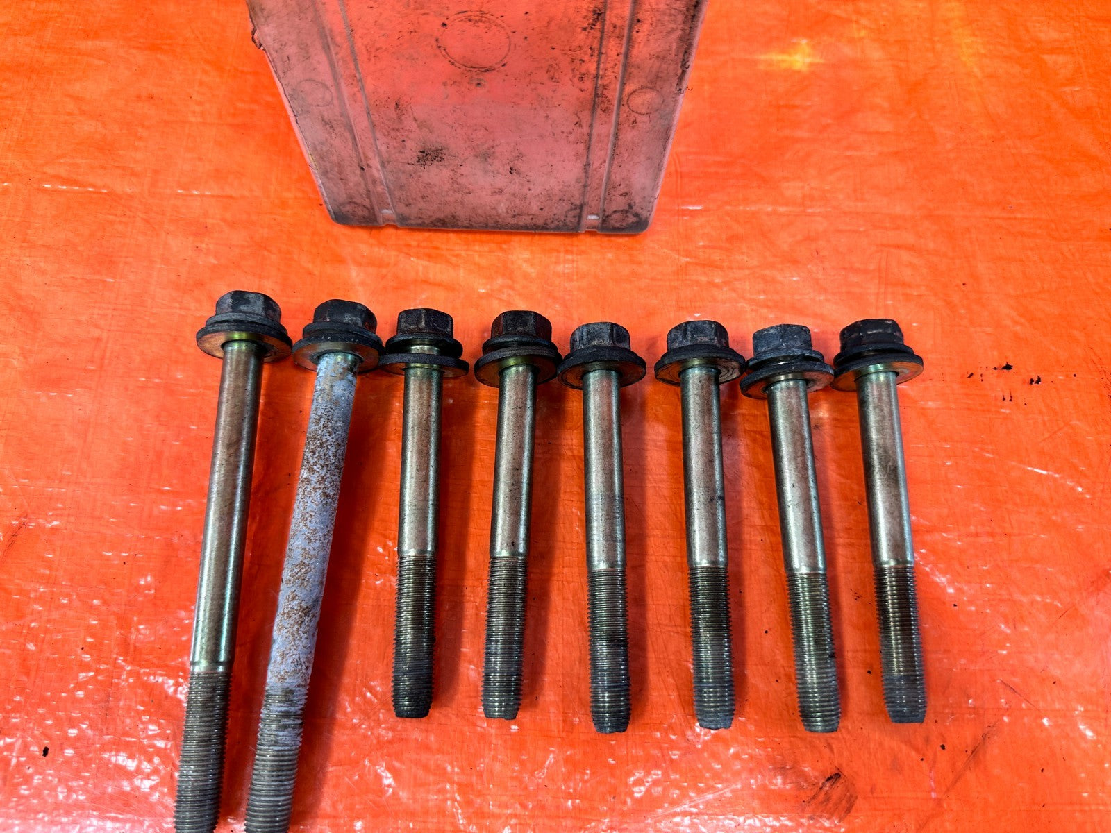 97 01 HONDA PRELUDE FRONT SUBFRAME CROSSMEMBER K FRAME BOLTS HARDWARE OEM #3233