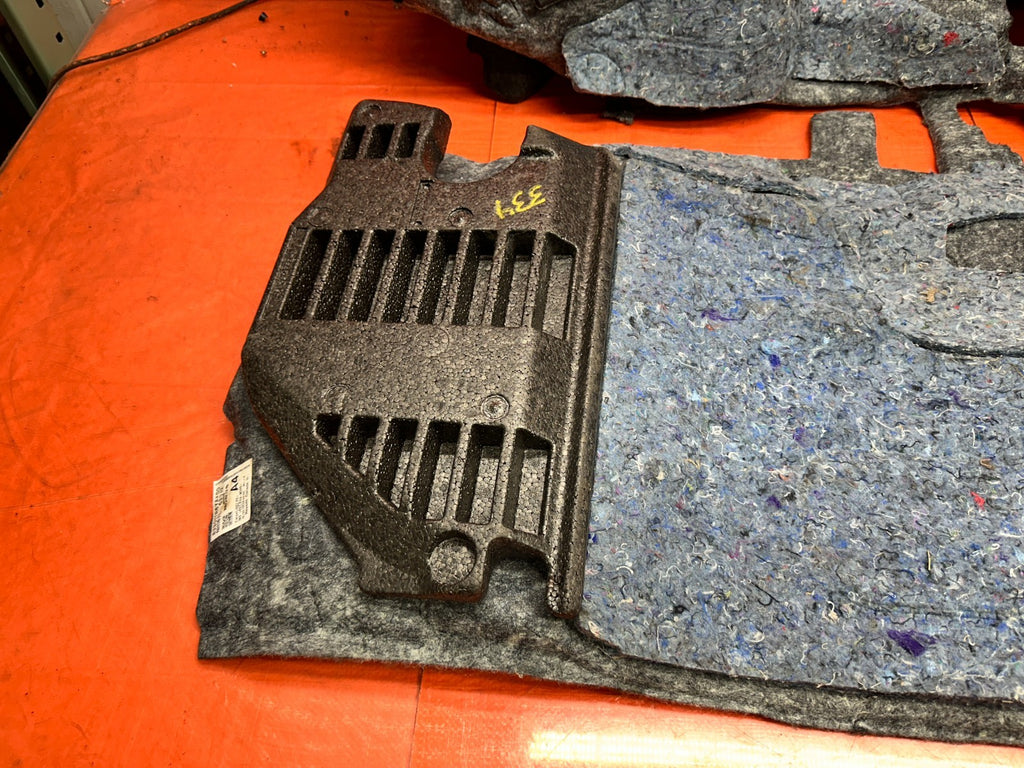 13 15 HONDA CIVIC SI 4D SEDAN 2.4L INTERIOR FLOOR CARPET MAT BLACK OEM #33418