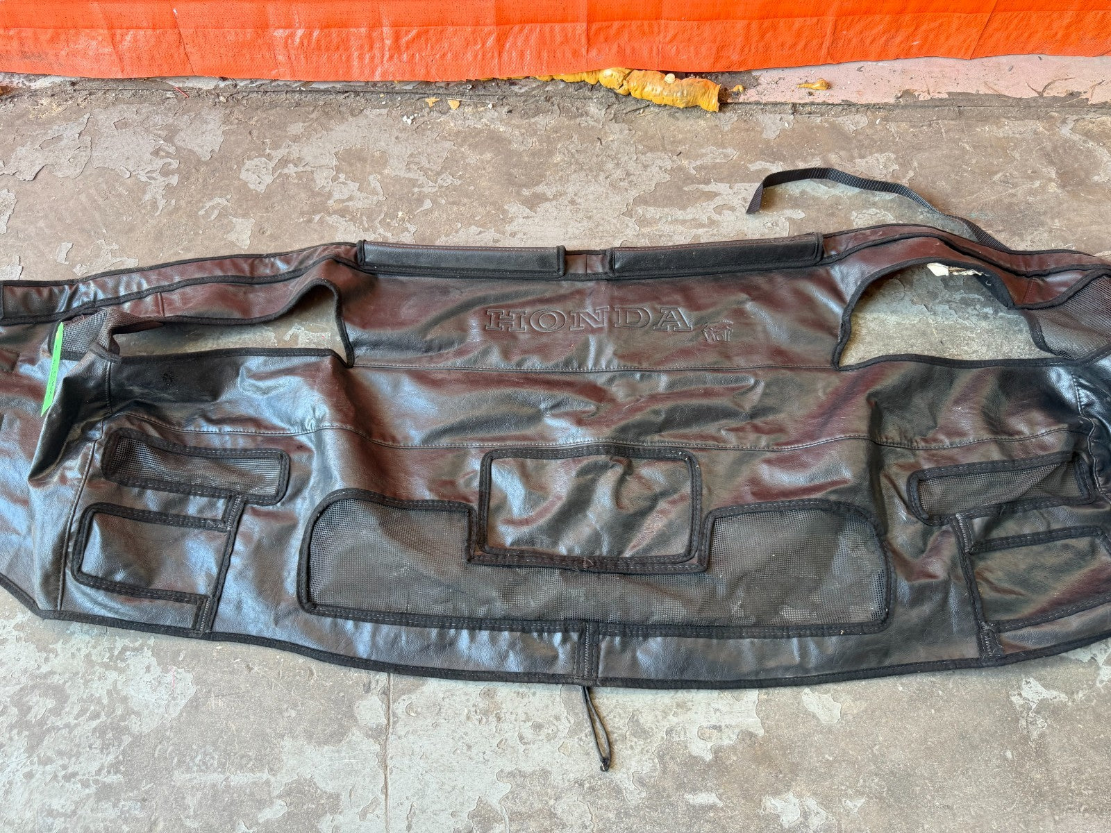 90 91 HONDA CRX   WOLF BRAND   FRONT BUMPER NOSE MASK   #CRX4