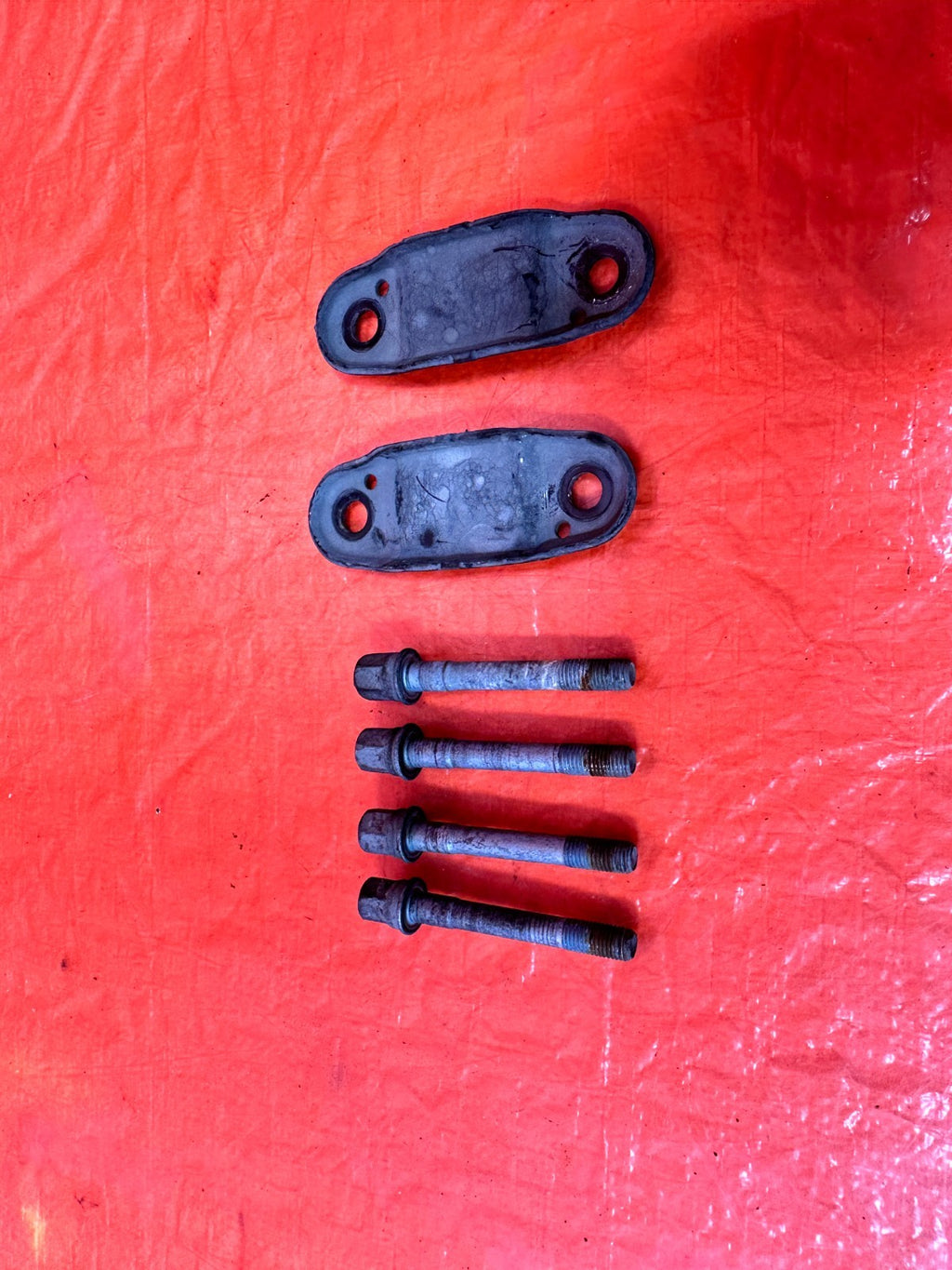 18 22 HONDA ACCORD 1.5L LEFT & RIGHT FRONT SWAY BAR BRACKETS W/ BUSHING OEM 3247