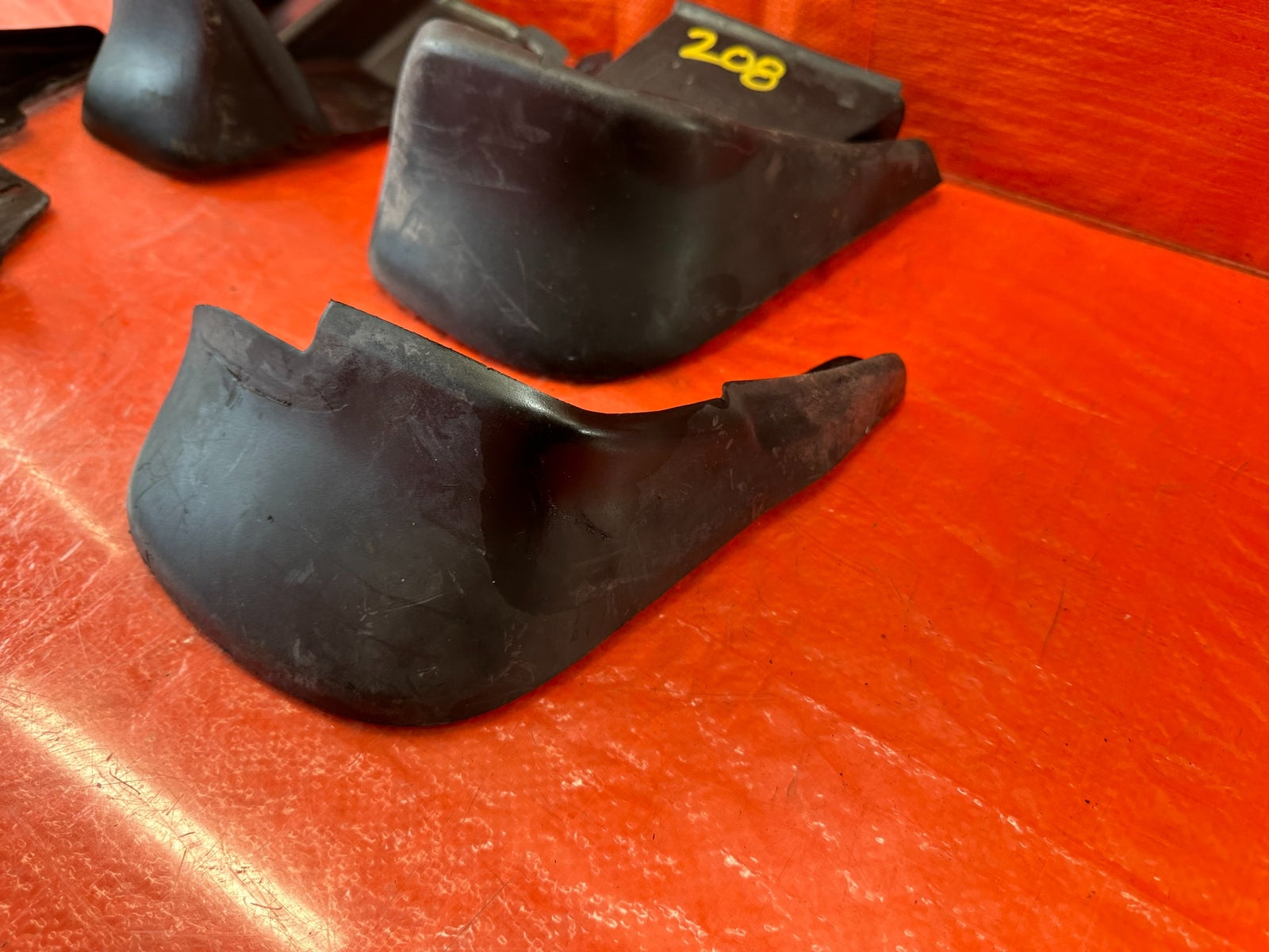 96 98 HONDA CIVIC 2D COUPE FACTORY MUD FLAPS SPLASH GUARDS FRONT & REAR OEM #2086