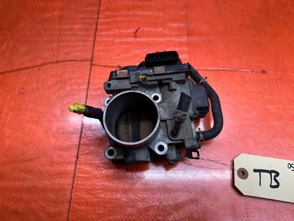 04-05 ACURA TSX 2.4L K24A2 ENGINE THROTTLE BODY VALVE ASSEMBLY SENSOR OEM #05 TS4