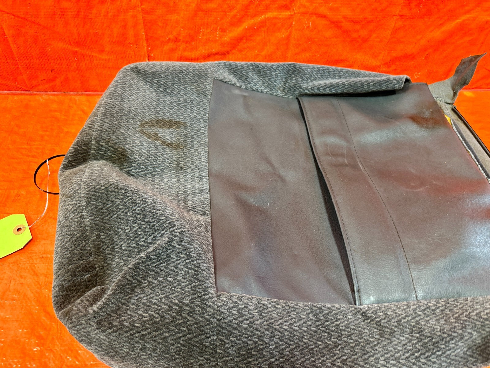 96 00 HONDA CIVIC SEDAN 4D   PASSENGER RIGHT FRONT UPPER SEAT SKIN WRAP OEM 2978