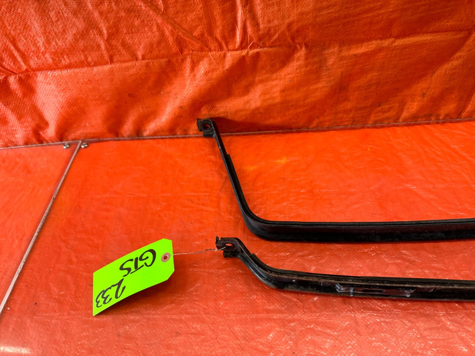09 10 ACURA TSX   GAS GASOLINE FUEL TANK MOUNTING STRAPS BAND SET   OEM #2344