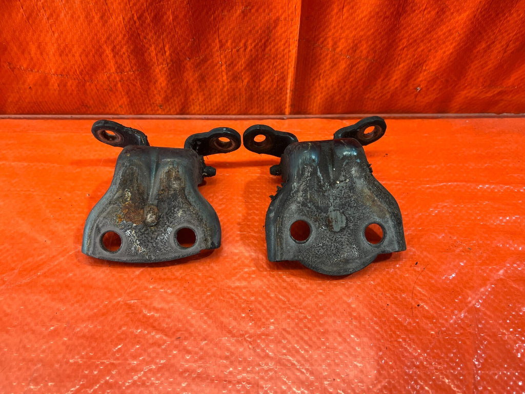 92 00 HONDA CIVIC SEDAN   DRIVER LEFT REAR   DOOR HINGE SET UPPER LOWER OEM #1629
