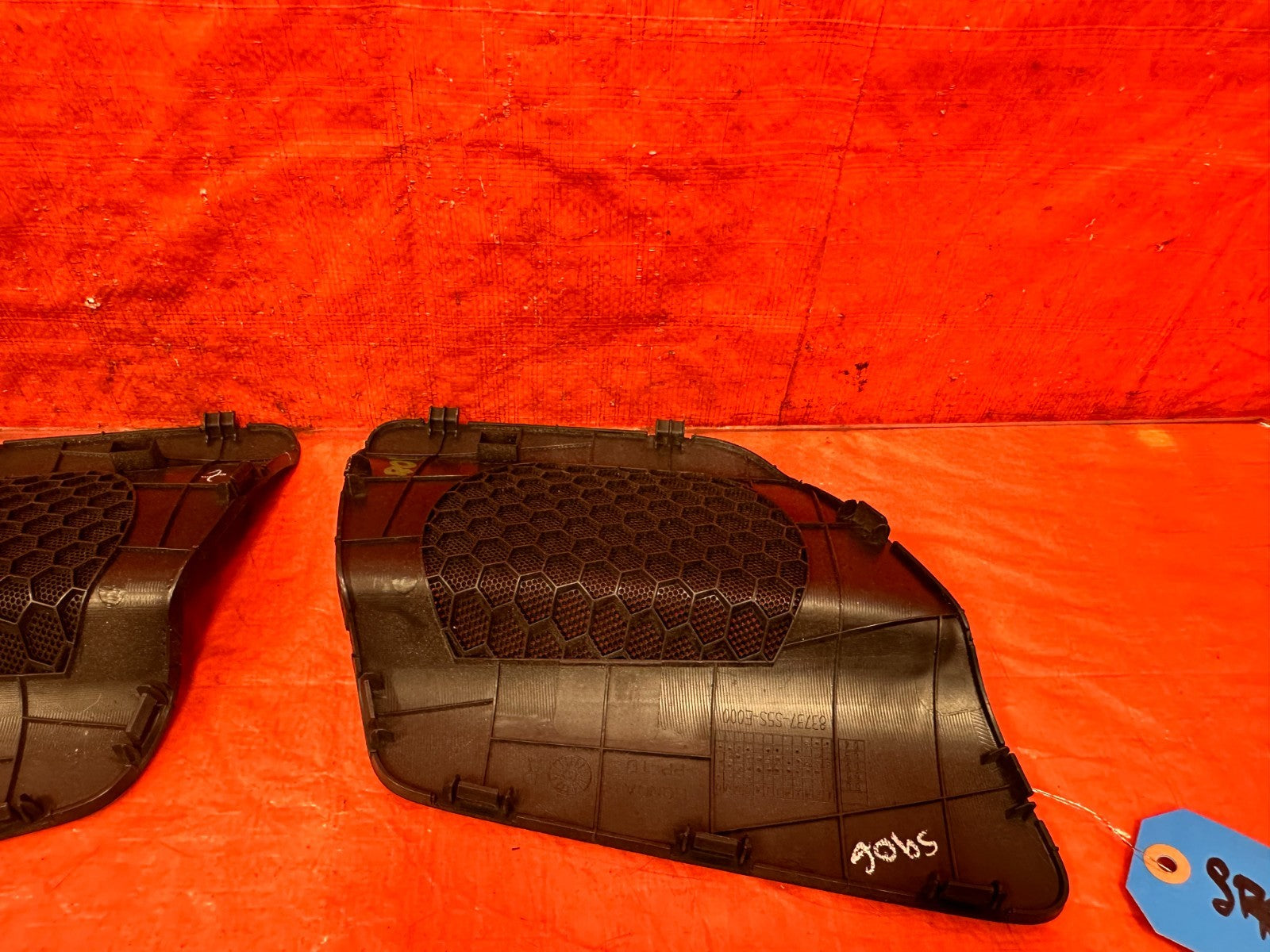 02 05 HONDA CIVIC SI EP3 HATCHBACK REAR SPEAKER COVER TRIM   RIGHT LEFT OEM #3083