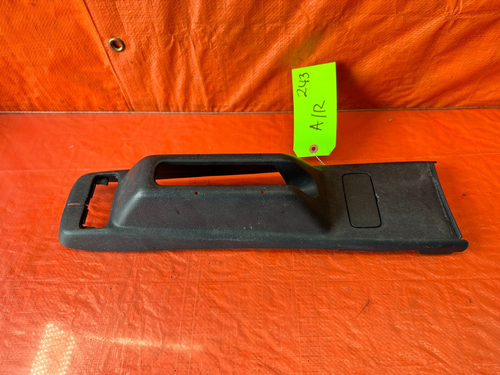 88 91 HONDA CRX   ARM REST DELETE PARKING BRAKE TRIM   BLUE COLOR   OEM #24312