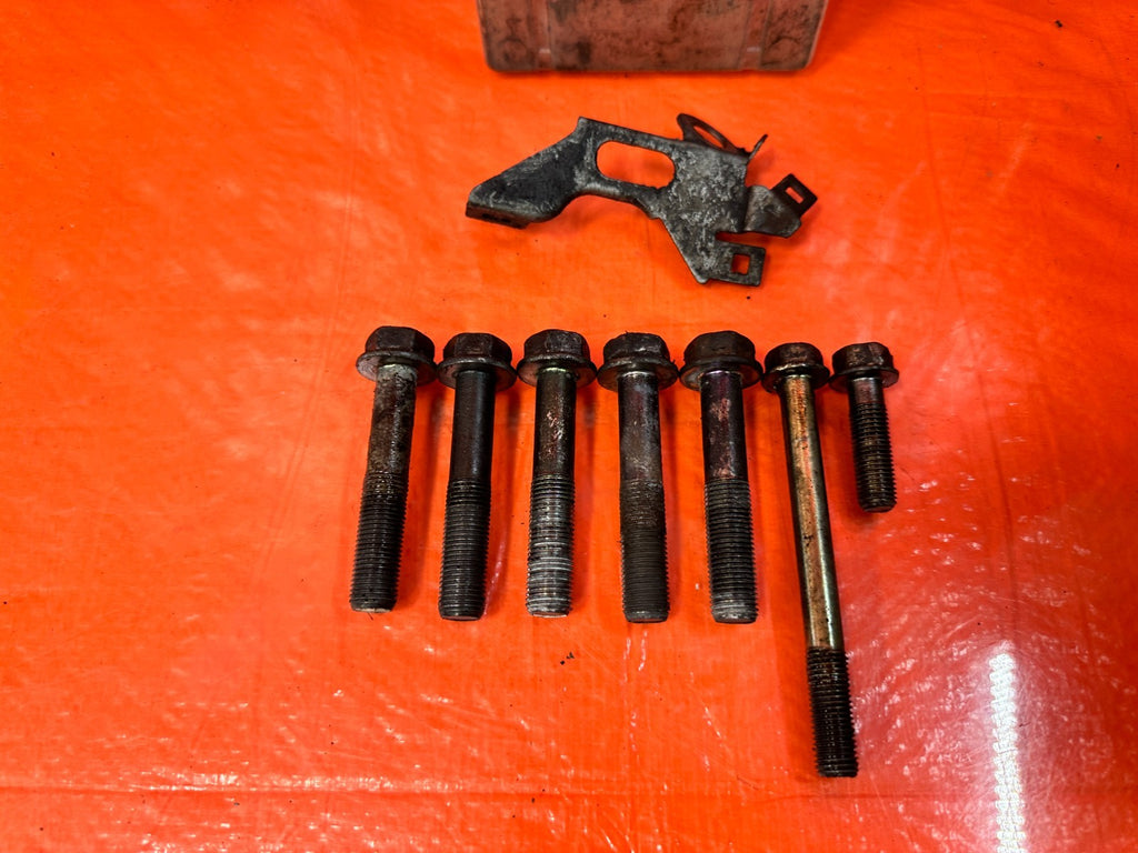 92 95 HONDA CIVIC   TRANSMISSION BELL HOUSING BOLTS HARDWARE B16 B17 D16 OEM 3273