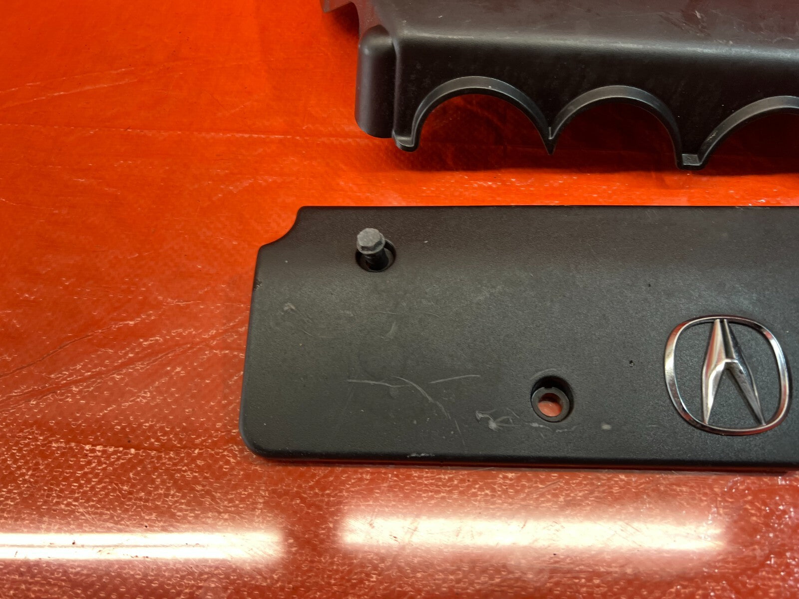 2010 ACURA CSX iTECH INTAKE MANIFOLD & COIL PACK SPARK PLUG COVER TRIM OEM #1556