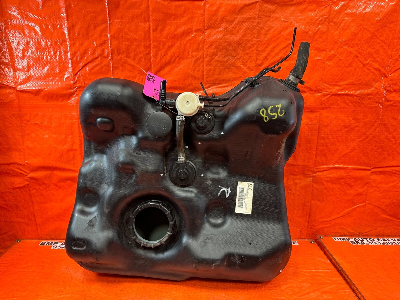 02 05 HONDA CIVIC SI EP3 HATCHBACK   GASOLINE GAS FUEL TANK ASSEMBLY OEM #2580