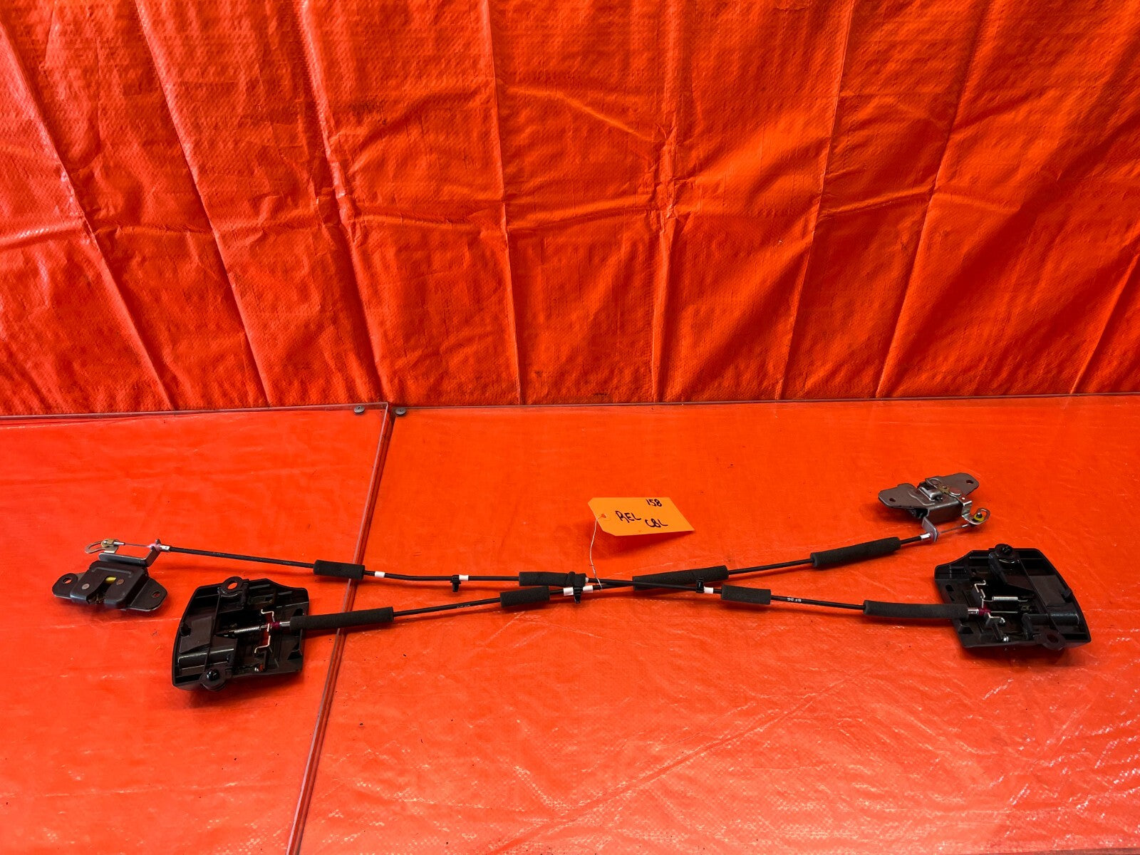 09 14 ACURA TSX   REAR SEAT LATCH CABLES / PULL HANDLE SET LEFT RIGHT OEM #1580