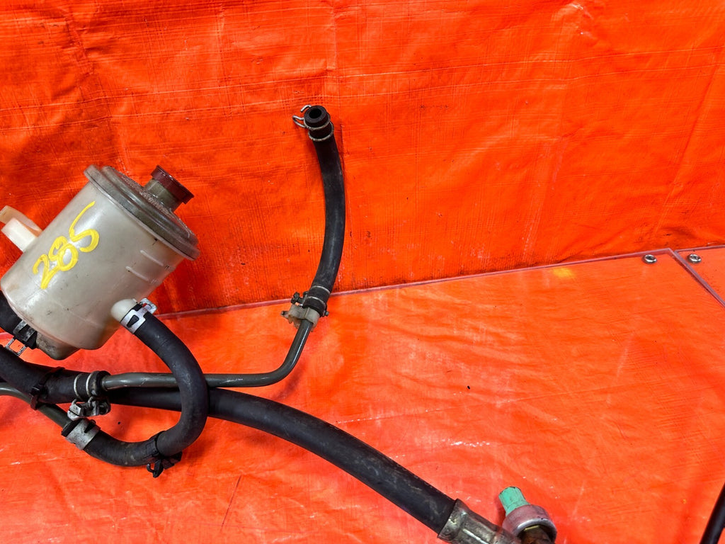 99 00 HONDA CIVIC SI EM1 COMPLETE B16A2 POWER STEERING LINES PACKAGE W/ TANK 28513