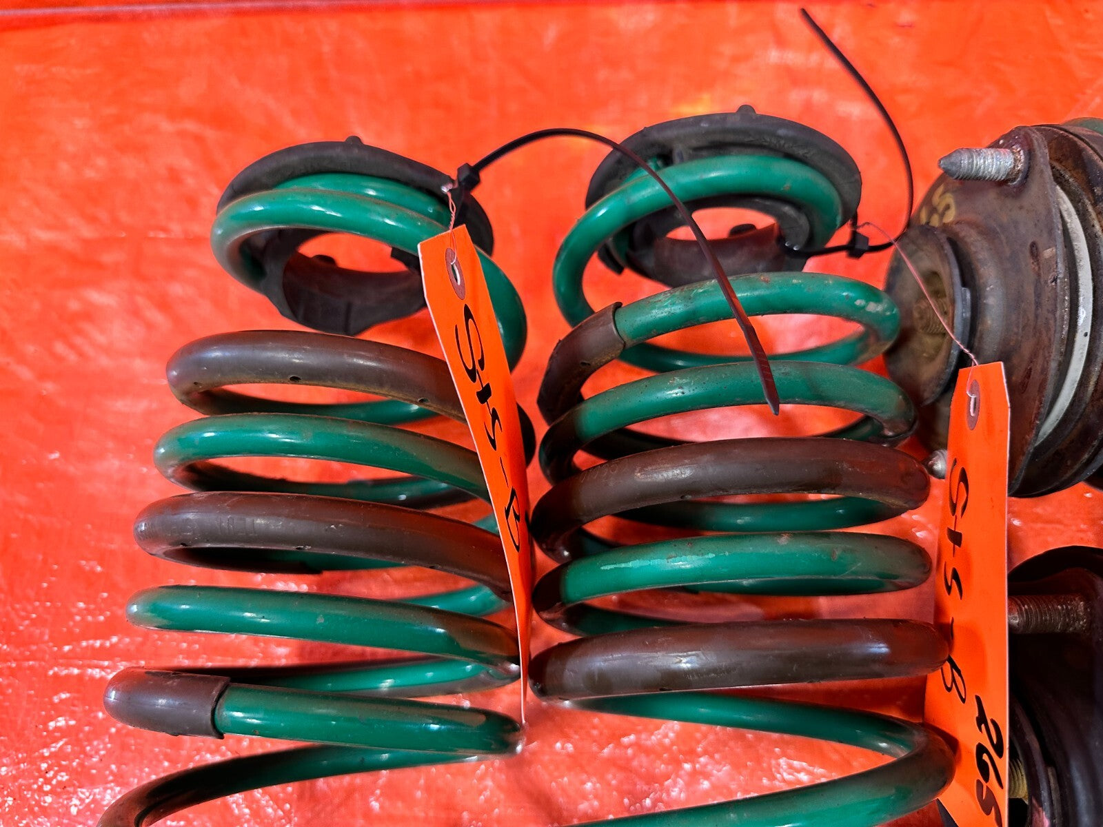 2013 13 HONDA CIVIC SI 2D COUPE TEIN LOWERING SPRINGS W/ AFTERMARKET SHOCKS #26513