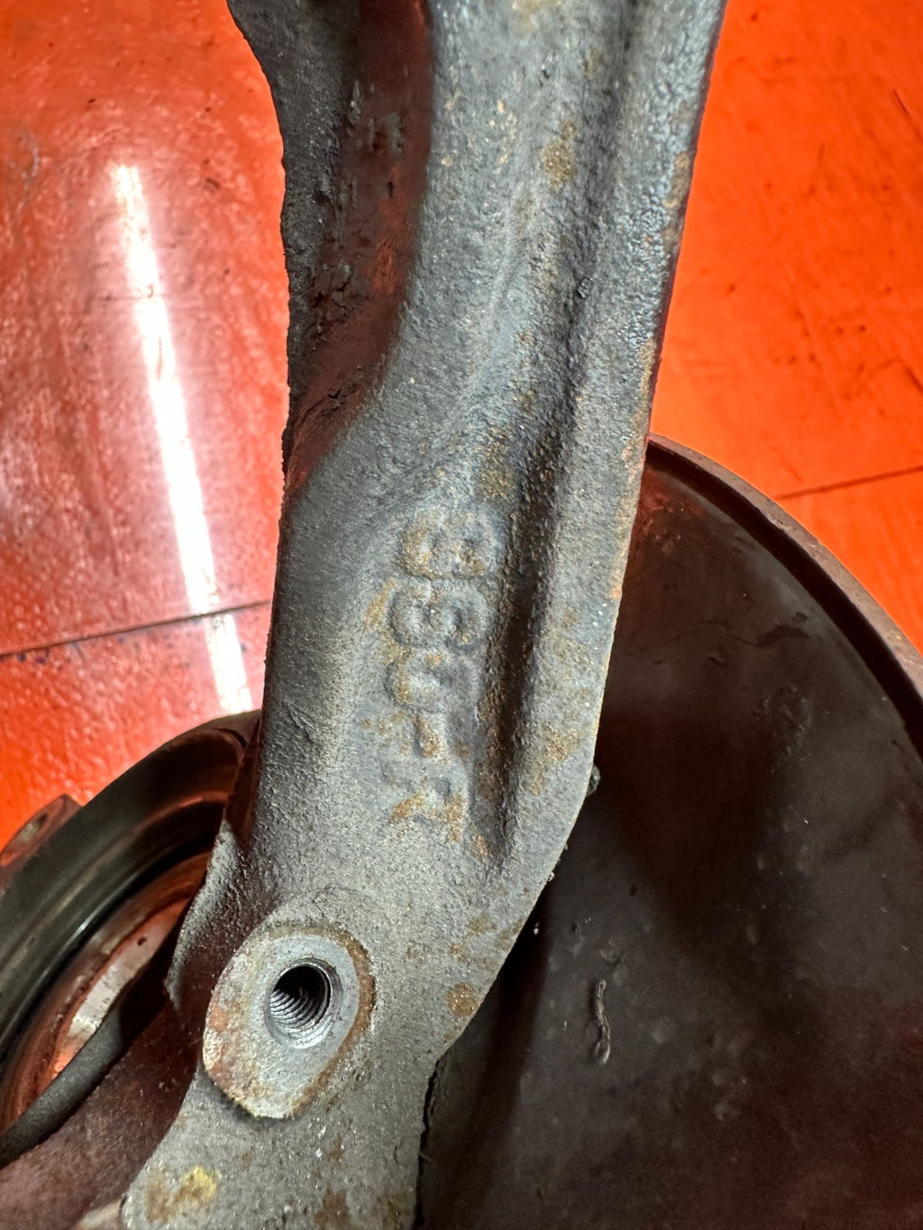 92 96 HONDA PRELUDE RIGHT FRONT SPINDLE KNUCKLE OEM #3328