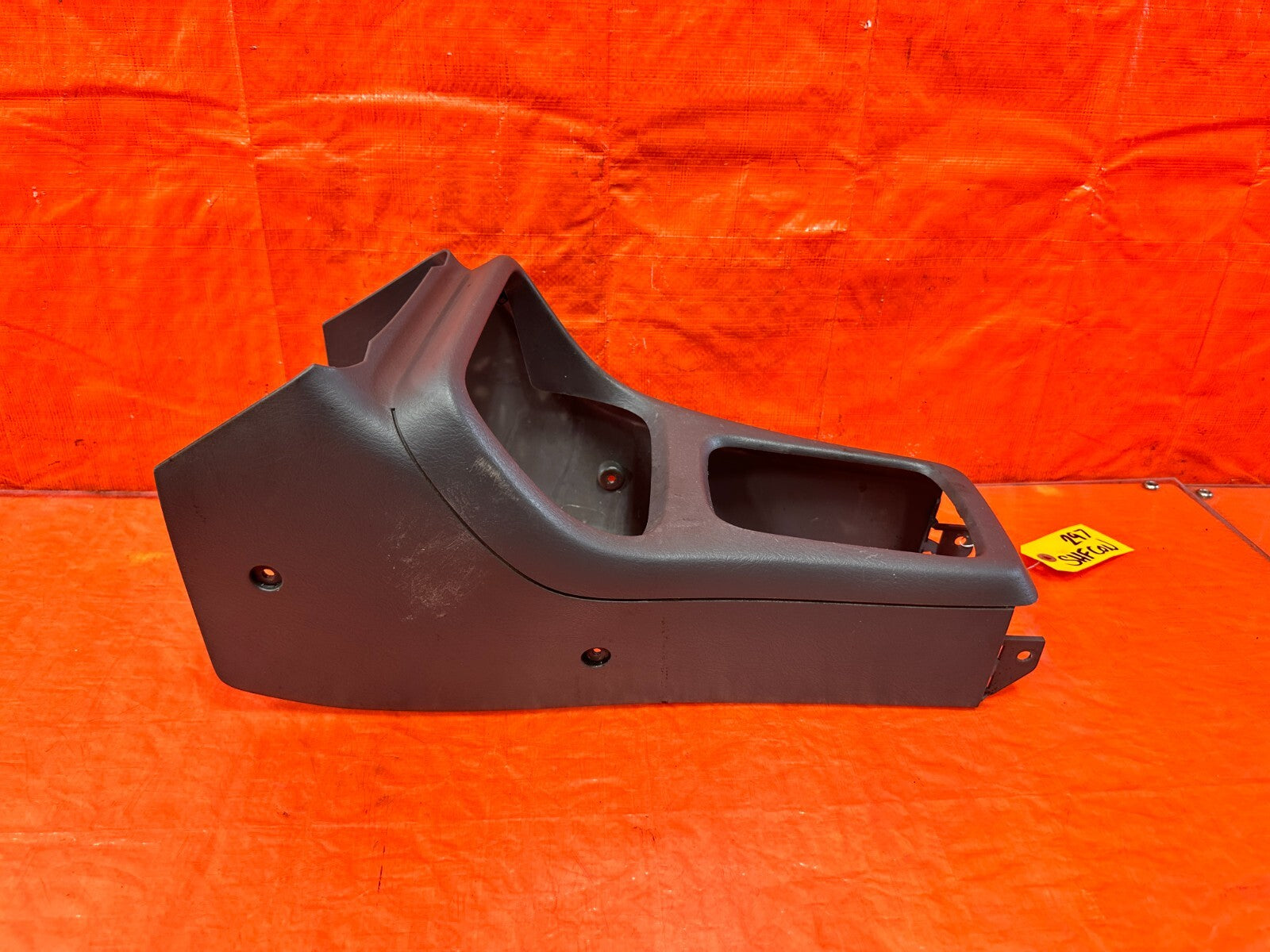 96 00 HONDA CIVIC   SHIFTER CENTER CONSOLE TRIM BEZEL   GRAY COLOR   OEM #2972