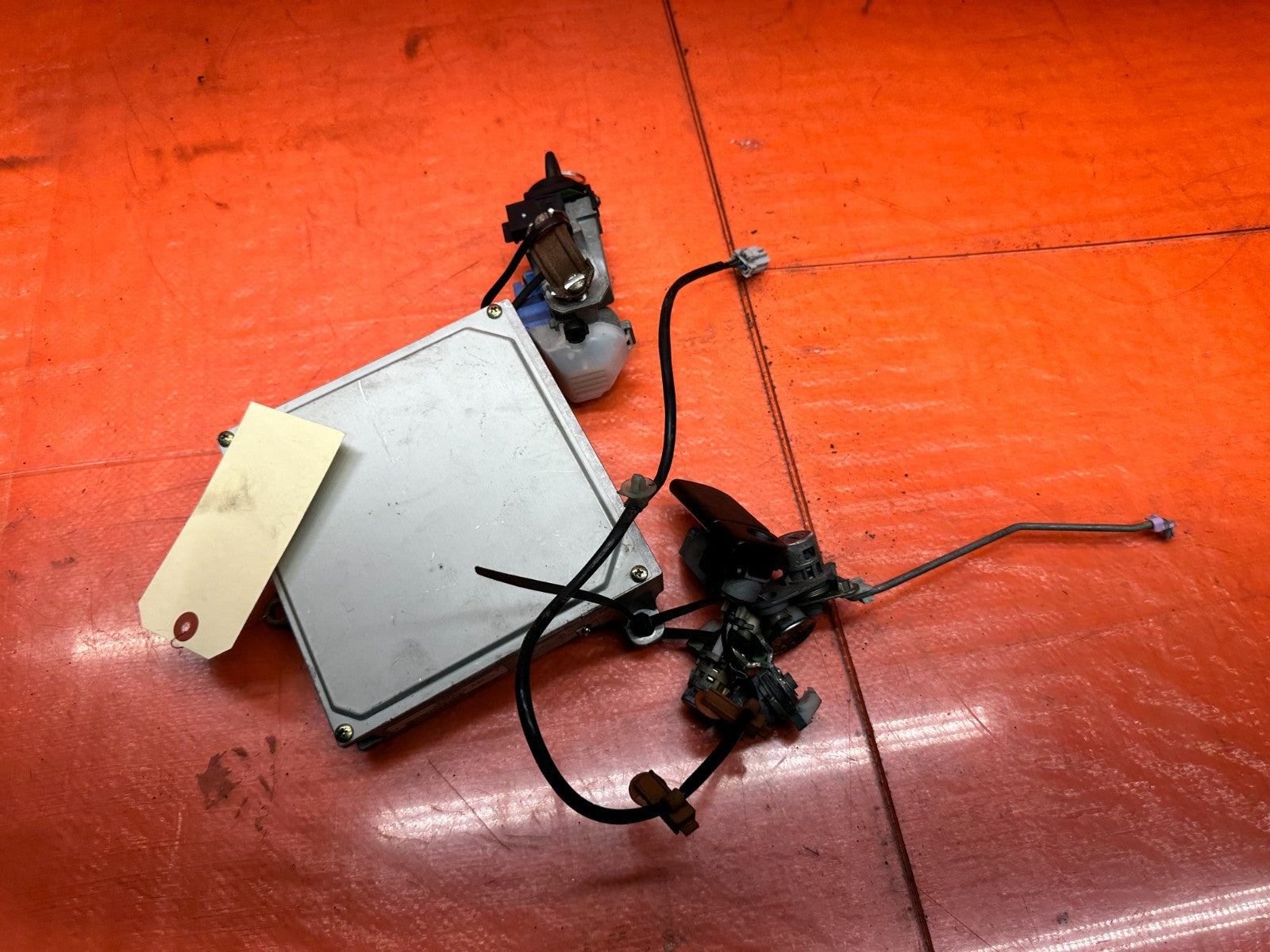 97 01 HONDA PRELUDE 2.2L ECU IMMOBILIZER IGNITION SWITCH CYLINDER LOCKS OEM #33611