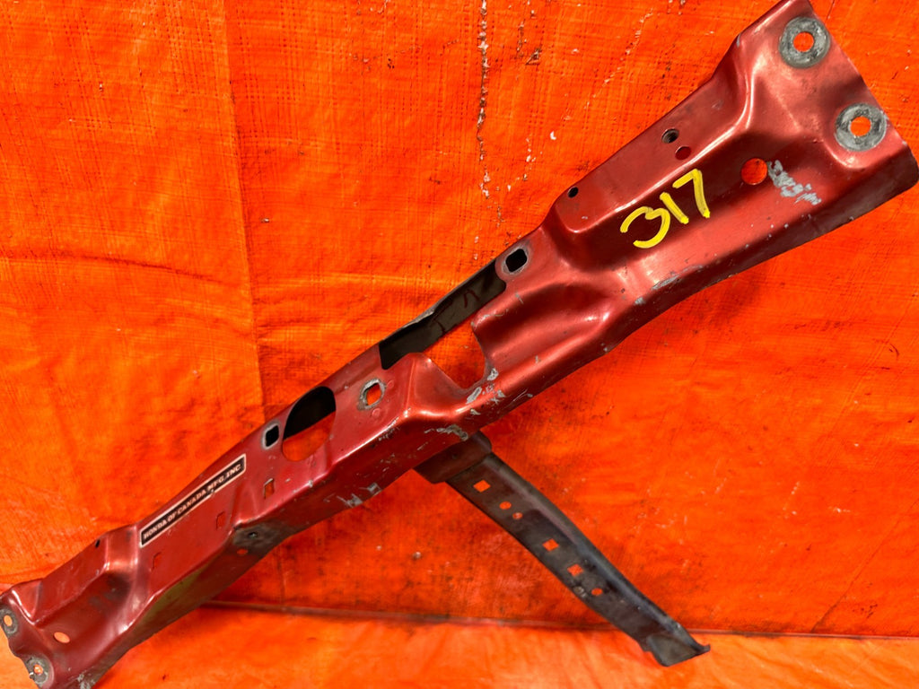 90 91 HONDA CIVIC HATCHBACK   CENTER RADIATOR SUPPORT T BRACKET   OEM 3172
