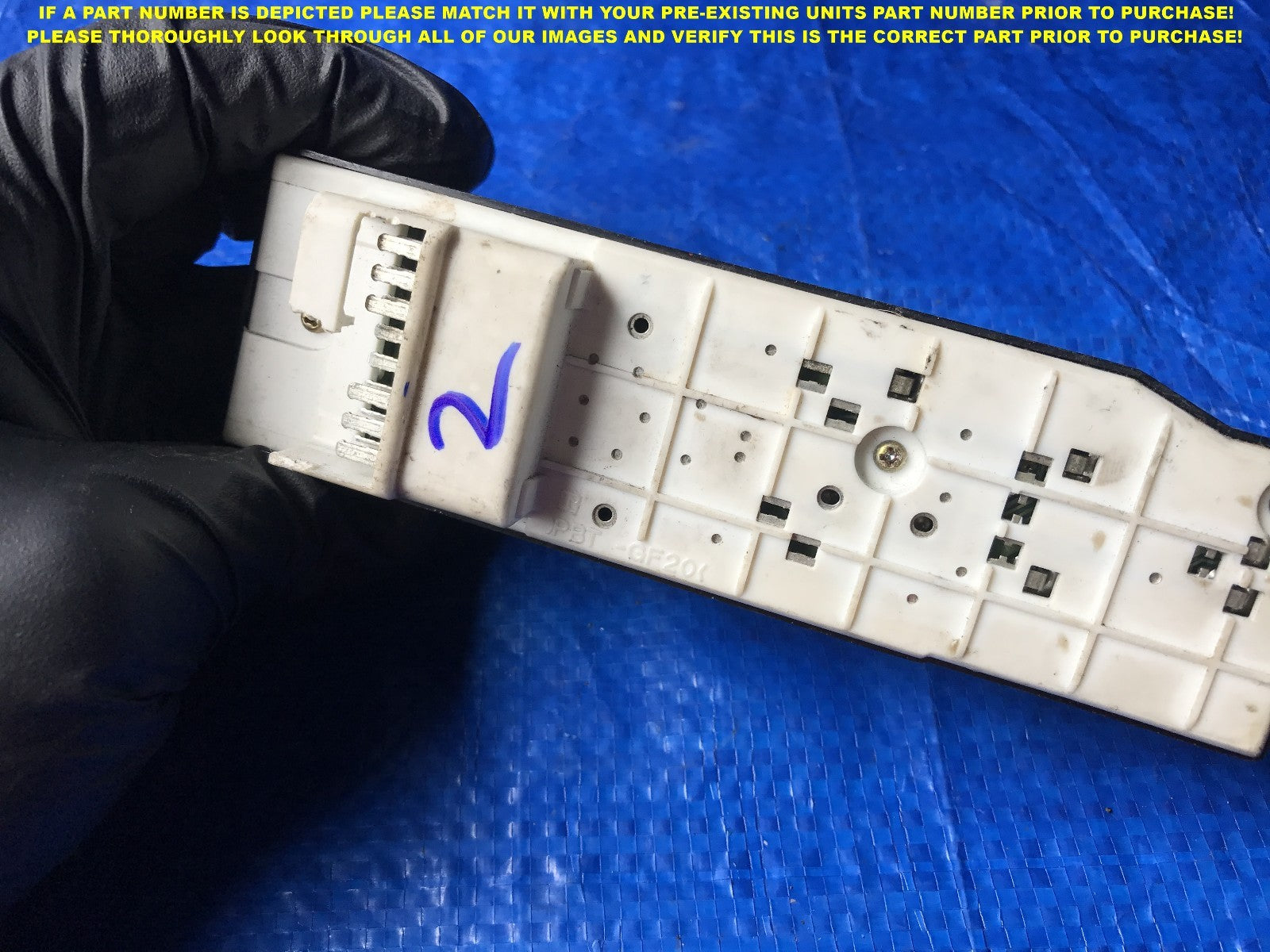 OEM 1997 1998 1999 2000 TOYOTA CAMRY DRIVER LEFT MASTER WINDOW SWITCH5