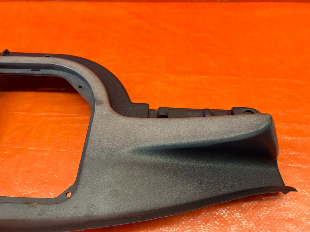 90 93 ACURA INTEGRA 2D RS   DRIVER LEFT CARGO COVER TRIM BRACKET BLUE OEM #1545