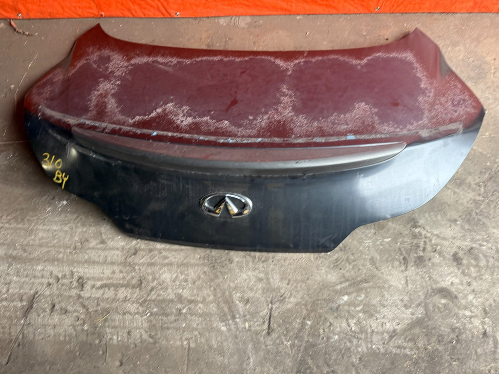 08 15 INFINITI G37 & Q60 COUPE TRUNK REAR DECK LID TAIL GATE HATCH LATCH OEM 3109