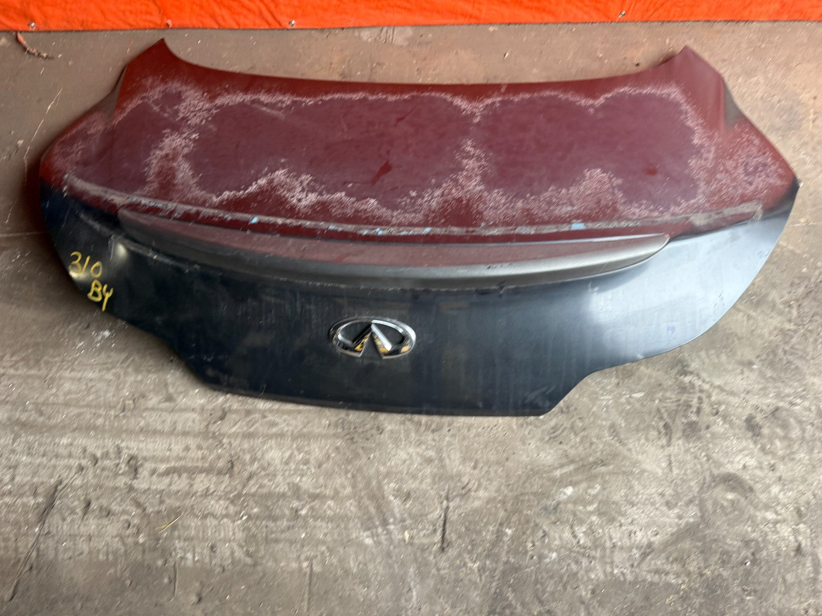 08 15 INFINITI G37 & Q60 COUPE TRUNK REAR DECK LID TAIL GATE HATCH LATCH OEM 3109