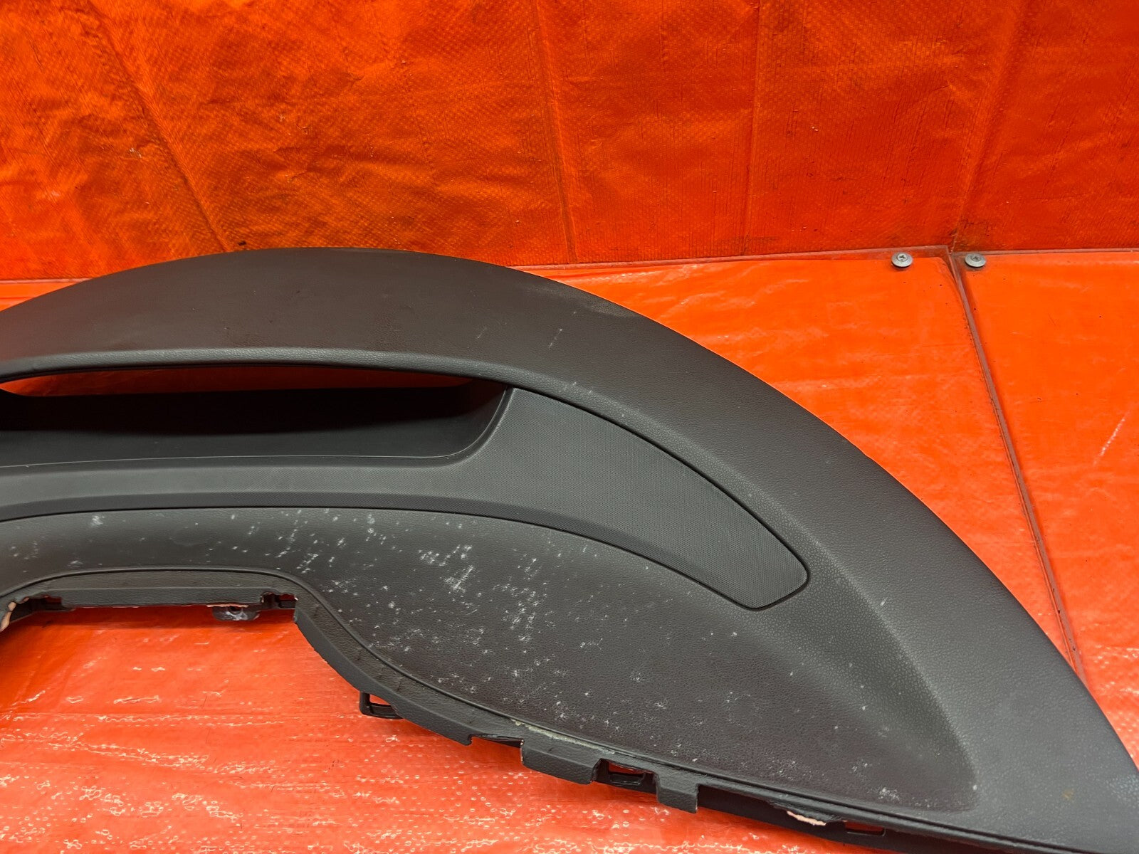 06 11 HONDA CIVIC SI UPPER DASH DASHBOARD SPEEDOMETER BEZEL TRIM PLASTIC OEM 1634