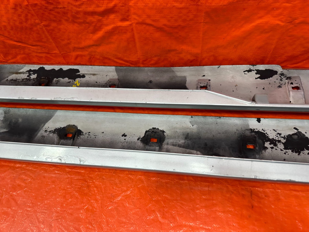 92 95 HONDA CIVIC 2D COUPE LEFT & RIGHT SIDE SKIRTS ROCKER MOLDING TRIM OEM #25715