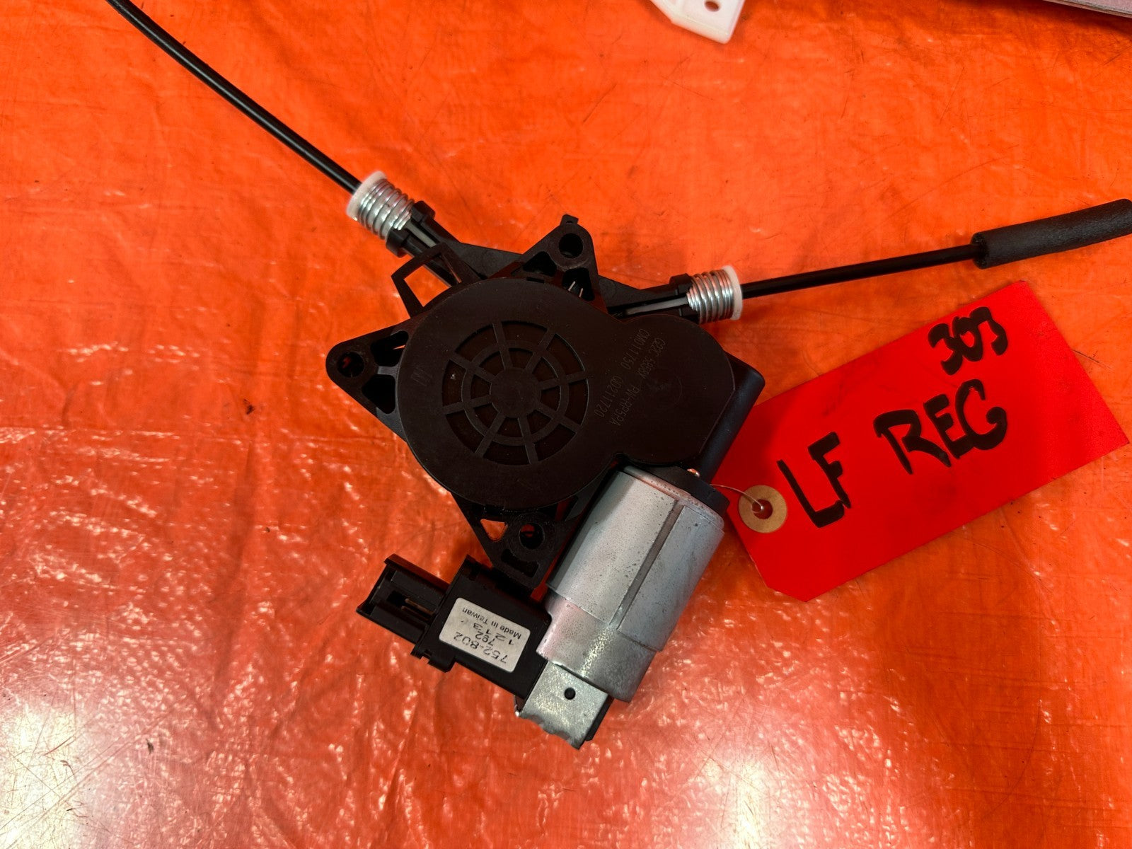 09 11 MAZDA RX8 RX 8   DRIVER LEFT FRONT WINDOW REGULATOR   OEM #3035