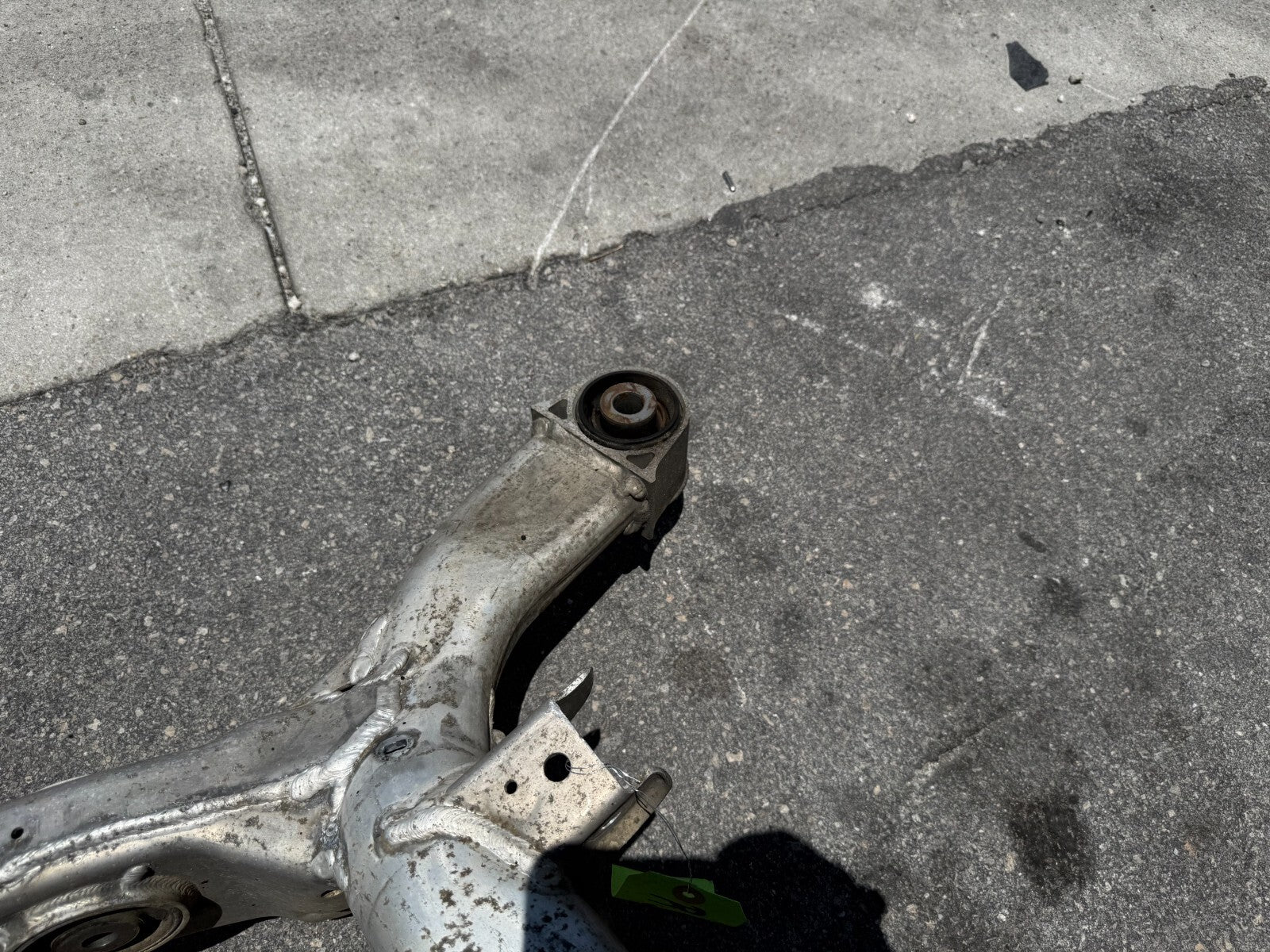 03 07 INFINITI G35 COUPE   REAR SUBFRAME CROSSMEMBER K FRAME   ALUMINUM OEM 29814
