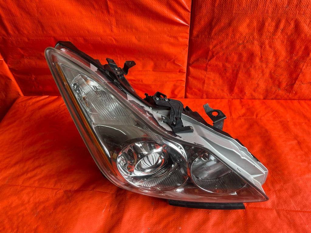 08 10 INFINITI G37 SPORT S COUPE  PASSENGER RIGHT HEADLIGHT HEADLAMP NON AFS OEM8