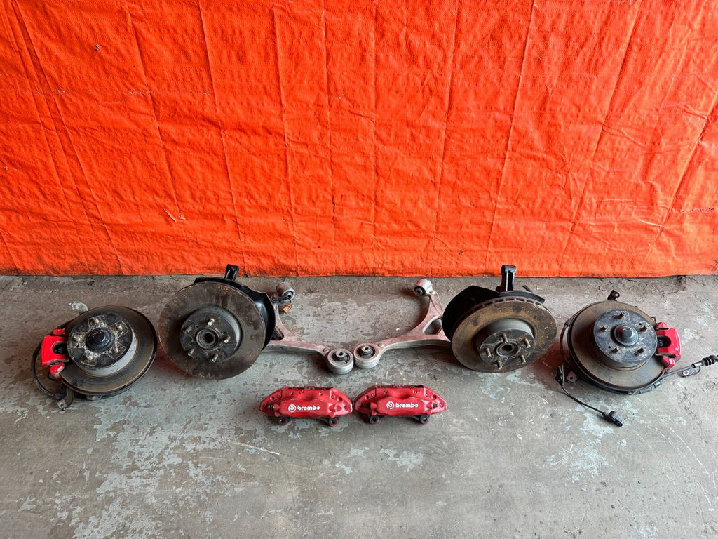 RSX HONDA INTEGRA DC5 TYPE R BREMBO SUSPENSION W/ ALUMINUM ARMS SPINDLES HUBS0