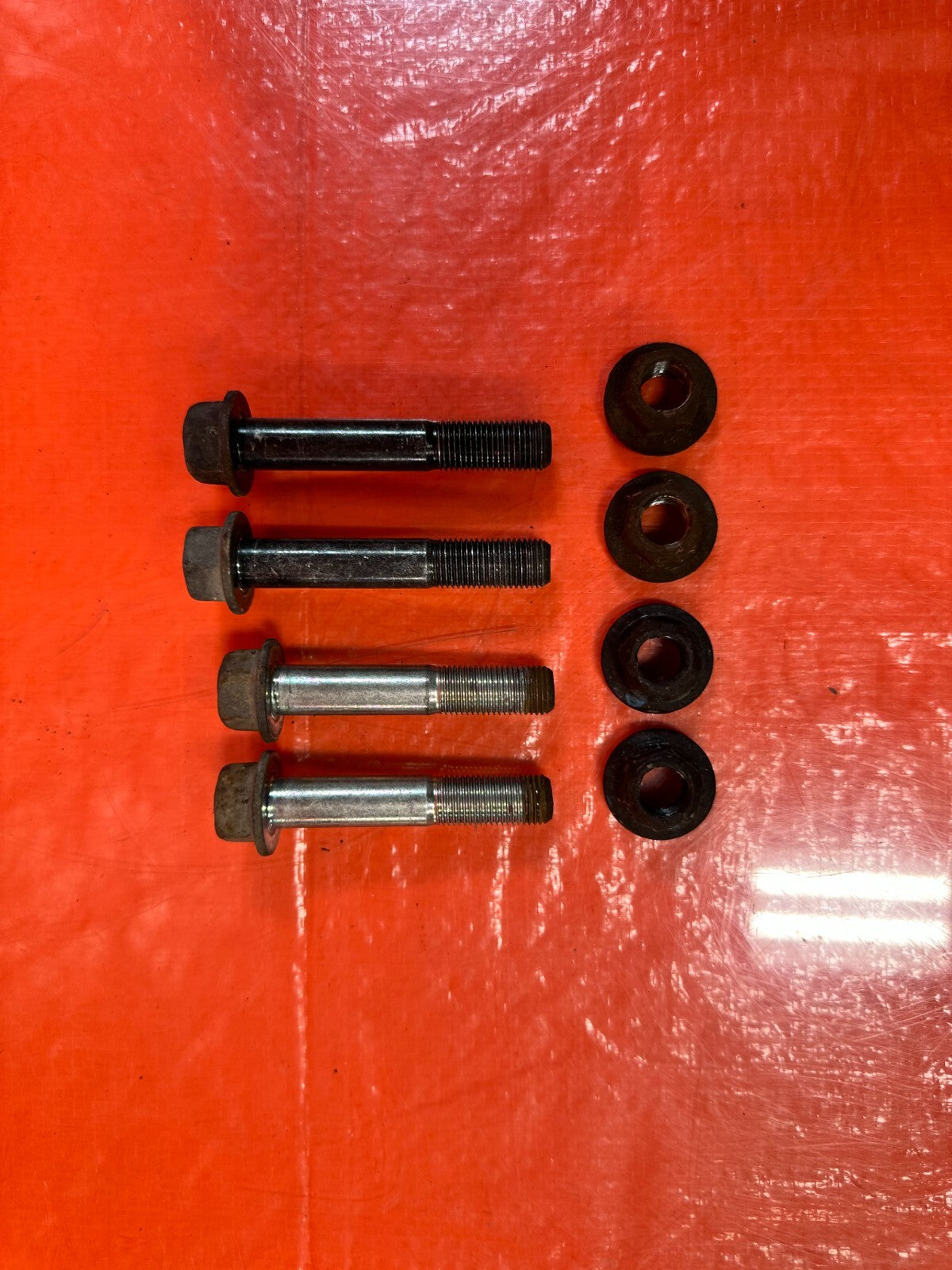 08 15 SUBARU IMPREZA WRX & STI   REAR LOWER CONTROL ARM BOLTS   OEM #2833