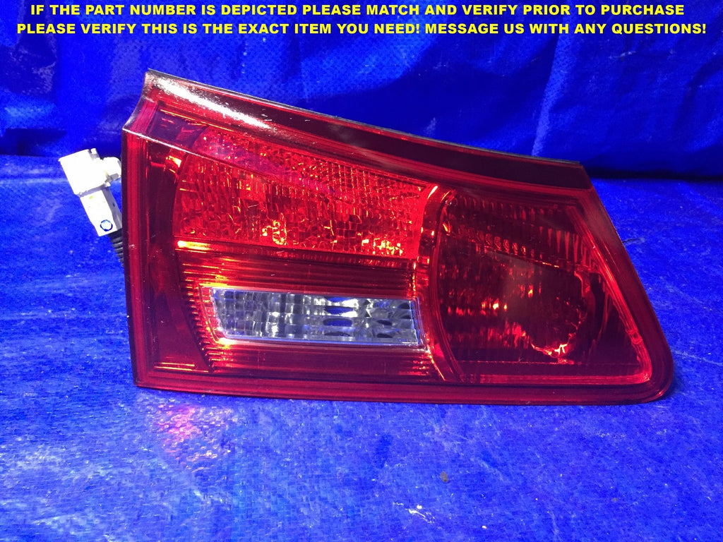 OEM 2006 2007 2008 06 07 08 LEXUS IS250 IS350 DRIVER LEFT INNER TAIL LIGHT L LH0