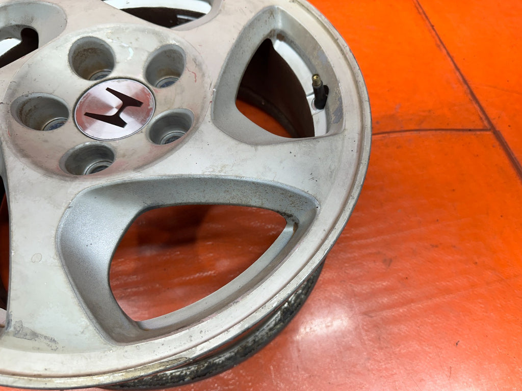 97-01 HONDA PRELUDE 2D 2.2L H22A4 SINGLE OEM ALLOY WHEEL RIM 16X6.5" OEM #LUDE5