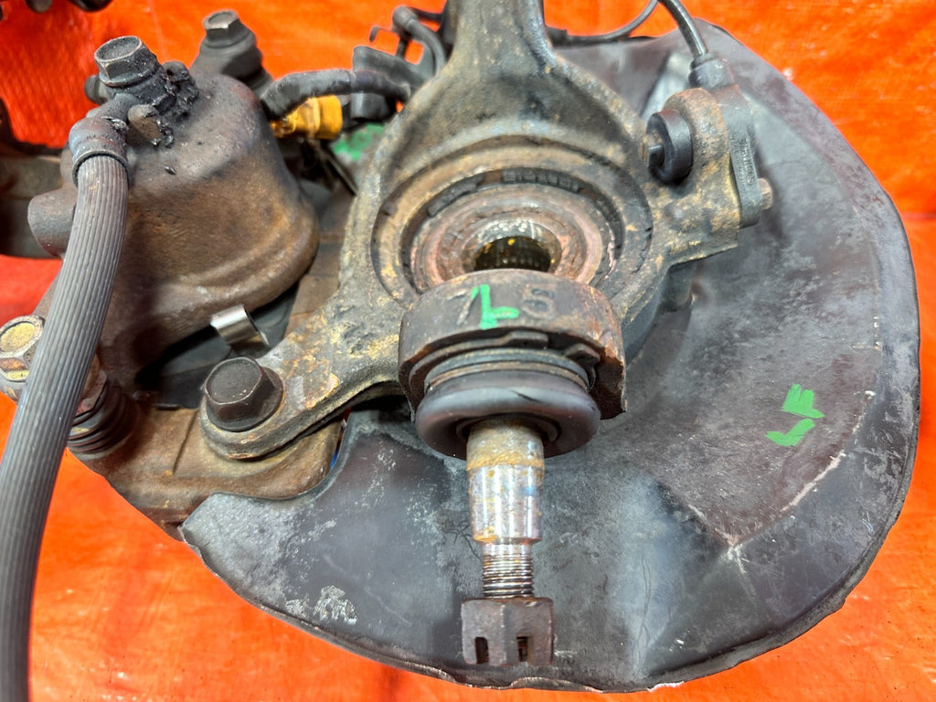 01 05 HONDA CIVIC 32MM EP3 5x114.3 5 LUG CONVERSION SPINDLES KNUCKLES HUBS OEM17
