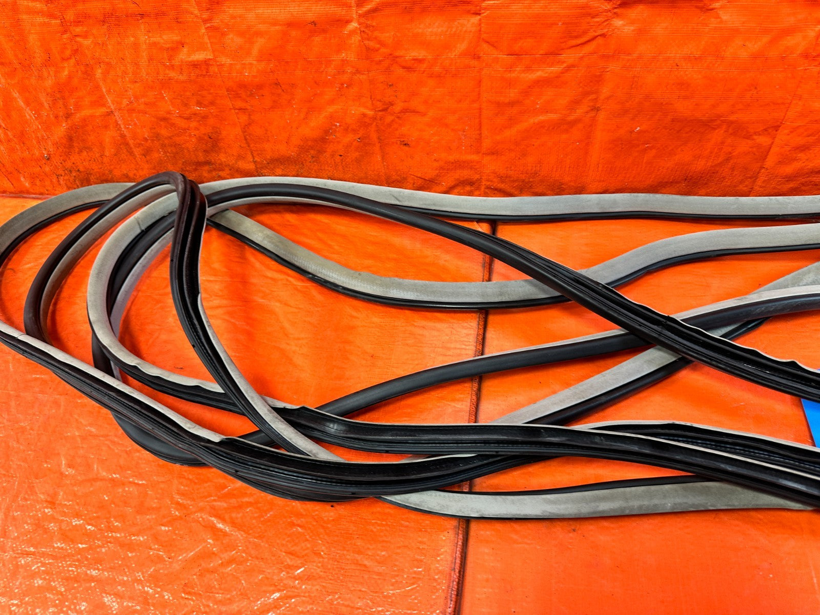 09 14 ACURA TSX DOOR 2 CHASSIS OPEN TRIM RUBBER GASKETS SEALS FRONT REAR ALL 45